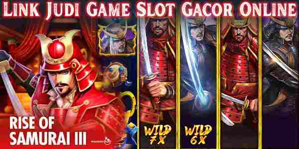 Bocoran Daftar Game Slot Online Terpercaya Bonus Uang Asli Rise of Samurai Megaways