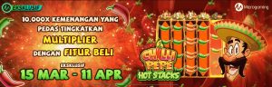 Link Situs Slot Online Terpercaya Depposit Pulsa Tanpa Potongan Chilli Pepe Hot Stacks
