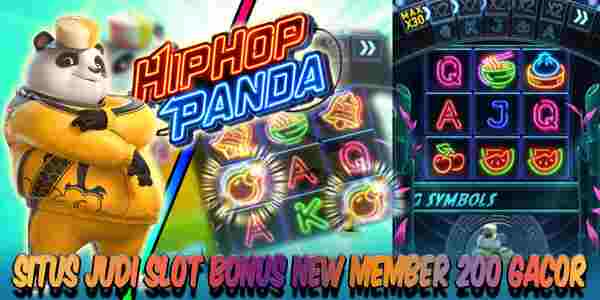 Situs Judi Slot Bonus New Member 200 Gacor Terpercaya Hip Hop Panda